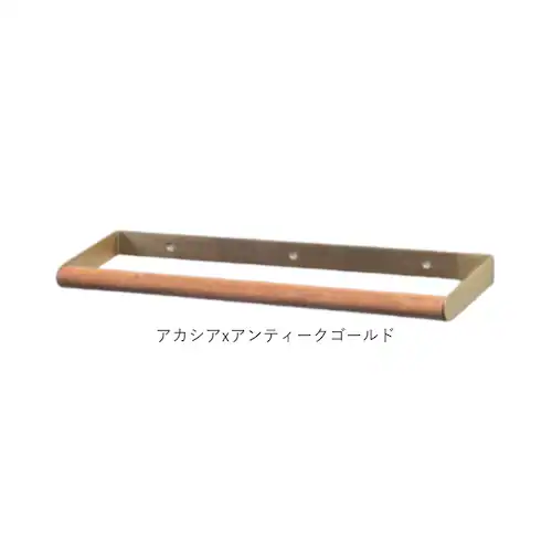 マンゴーウッドxブラック タオルハンガー 壁 おしゃれ 通販 タオル掛け アイアンハンガー タオルフック アイアン 木製 手拭きタオルかけ 壁掛け 壁付 キッチン 洗面所 トイレ POSH LIVIN_10