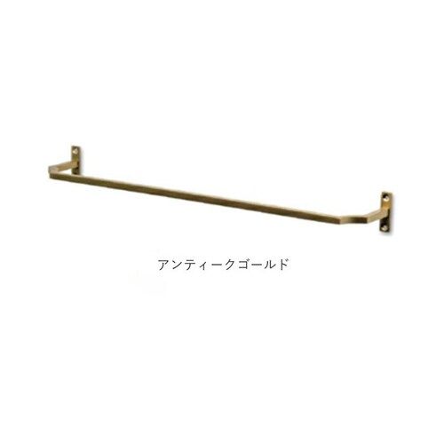 アンティークゴールド タオルハンガー 壁 おしゃれ 通販 タオル掛け アイアンハンガー タオルフック アイアン 手拭きタオルかけ 壁掛け 壁付 洗面所 トイレ キッチン POSH LIVING ポッシ_10