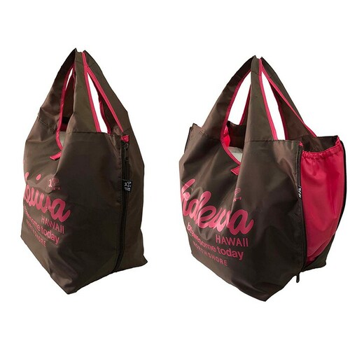 イエロー ハレイワ エコバッグ 4303 haleiwa happy market 通販 レジカゴ バッグ レジカゴ バッグ エコバック たためる 折りたたみ 折り畳み 大容量 マチ広 マチ付き マチ_9