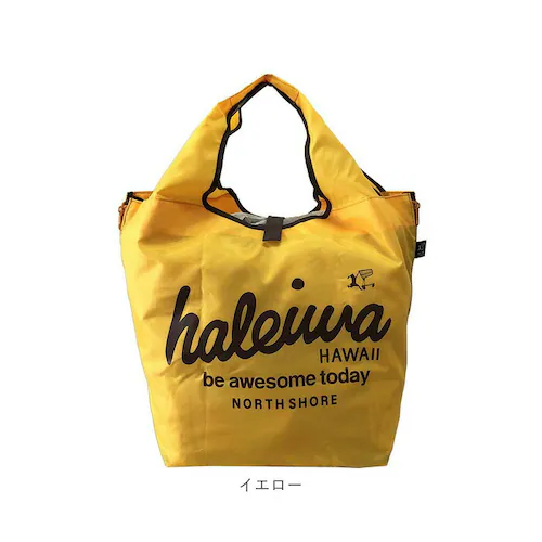 イエロー ハレイワ エコバッグ 4303 haleiwa happy market 通販 レジカゴ バッグ レジカゴ バッグ エコバック たためる 折りたたみ 折り畳み 大容量 マチ広 マチ付き マチ_14