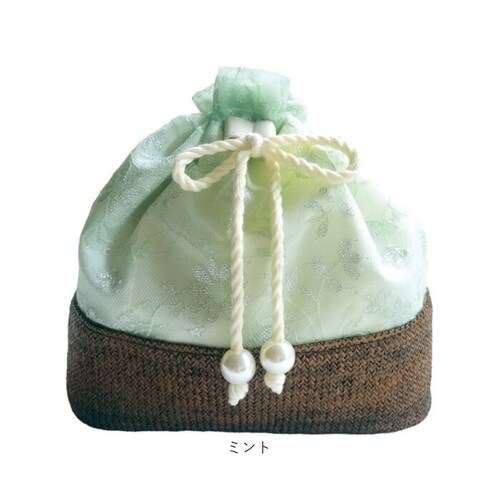 ピンク 巾着バッグ レディース 通販 巾着 バッグ 布 かご風 レース巾着 ショルダーバッグ 浴衣 和装 ミニバッグ レース サマー 夏 手提げ 可愛い おしゃれ バック 2way 小さめ 和装小物 _11