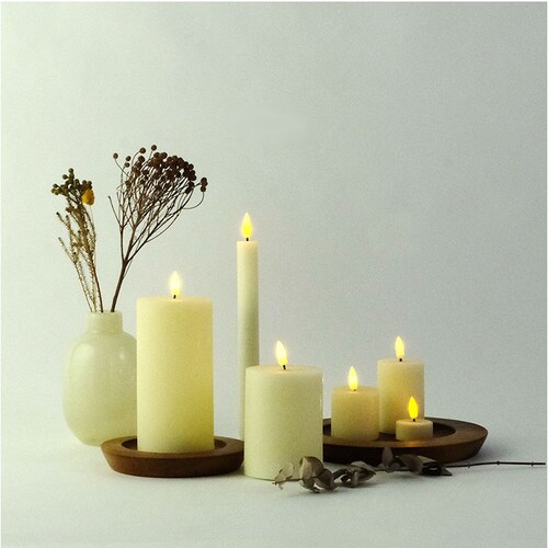 ホワイト LED ライト ろうそく 型 通販 キャンドル タワー LEDキャンドルライト 卓上ライト ゆらぎ LEDライト 間接照明 照明 おしゃれ テーブルライト 寝室 かわいい 可愛い シンプル _3