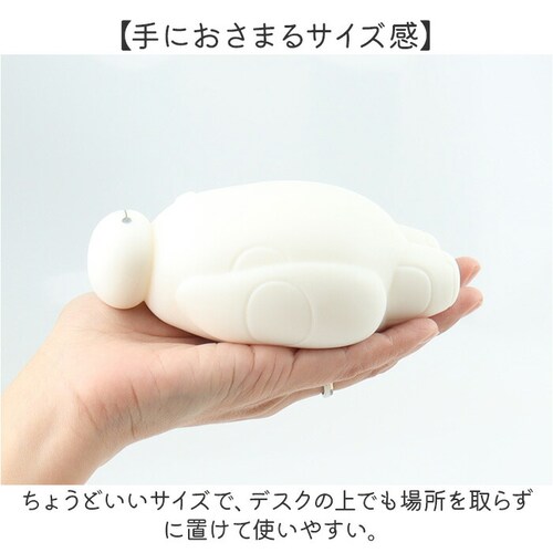 ぷにベイマックス リストレスト かわいい 通販 ぷにベイマックス アームレスト パソコン 手首 クッション ハンドレスト ノルコーポレーション pc マウス ぷにぷに にぎにぎ 癒し リラックスグッズ_5