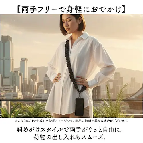 シャーリーBK ALTROSE スマホショルダー アルトローズ 通販 スマホストラップ ショルダーストラップ スマホショルダーストラップ スマホ 落下防止 紐 斜めがけ スマートフォン ストラップのみ_3