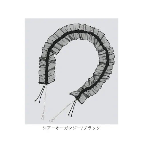 シアーオーガンジー/グレー スマホ ショルダーストラップ 通販 ショルダー ストラップのみ ストラップ スマホストラップ スマホショルダー マルチストラップ マルチショルダー スマートフォン バッグ _9