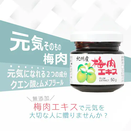 コプリナ 紀州産梅肉エキス50g 2個ギフトセット_3