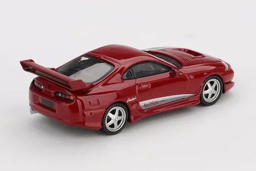 【送料込み価格】MINI GT 1/64 Toyota スープラ VeilSide コンバット V-I レッド(左ハンドル)_1