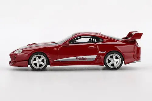 【送料込み価格】MINI GT 1/64 Toyota スープラ VeilSide コンバット V-I レッド(左ハンドル)_2