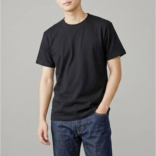 002.ブラック XLサイズ United Athle Tシャツ 5001-01 通販 ユナイテッドアスレ 5.6オンス ハイクオリティー tシャツ メンズ 半袖Tシャツ 半袖ティーシャツ 綿100%_2