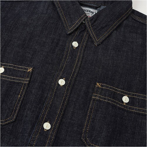 INDIGOVINTAGEWASH L�T�C�Y �f�j�� ���[�N�V���c �ʔ� HOUSTON �q���[�X�g�� �f�j���V���c �����V���c ���� �J�W���A���V���c �A���J�W �݃V���c �ܕt�� �ݕt�� �H�D�� �H_6