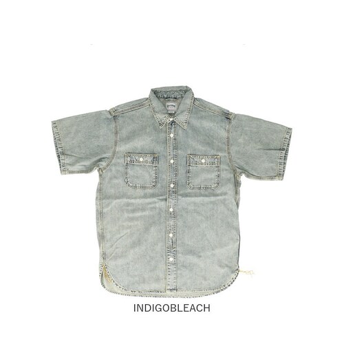 INDIGOVINTAGEWASH L�T�C�Y �f�j�� ���[�N�V���c �ʔ� HOUSTON �q���[�X�g�� �f�j���V���c �����V���c ���� �J�W���A���V���c �A���J�W �݃V���c �ܕt�� �ݕt�� �H�D�� �H_12