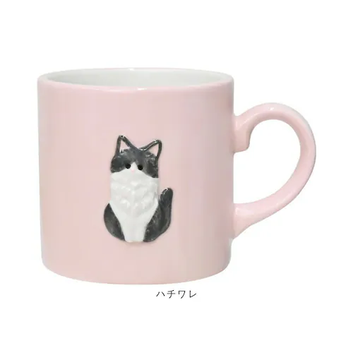 クロネコ Loulou Nyan ルルニャン マグカップ 通販 マグ カップ コップ コーヒーカップ 紅茶カップ 動物 アニマル かわいい 可愛い 食器 贈りもの コーヒー オフィス ギフト 贈物 贈_9
