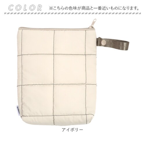 アイボリー マルチ 保冷ポーチ 通販 保冷バッグ 小さめ 保冷 ポーチ コンパクト ミニ バッグ 持ち運び キルティング ストラップ クレエ ドリンク ネッククーラー ベビーカー レディース ギフト _11