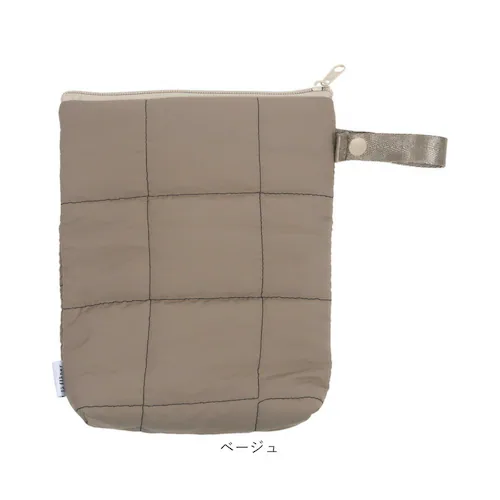 アイボリー マルチ 保冷ポーチ 通販 保冷バッグ 小さめ 保冷 ポーチ コンパクト ミニ バッグ 持ち運び キルティング ストラップ クレエ ドリンク ネッククーラー ベビーカー レディース ギフト _12