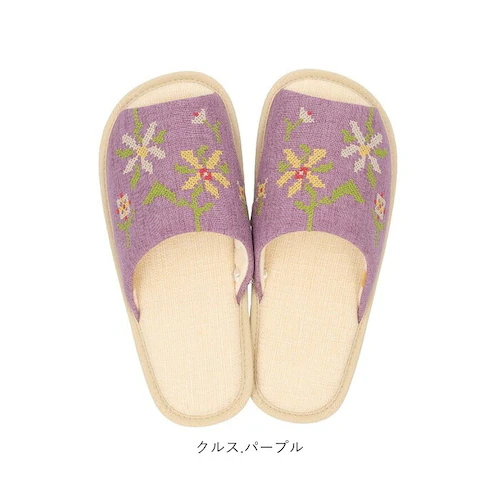 クルス.ベージュ sybilla シビラ スリッパ クルス 通販 ルームシューズ 室内履き ルームサンダル ルームスリッパ 前開きスリッパ 前あきスリッパ 室内 オープントゥ おしゃれ 可愛い かわい_13
