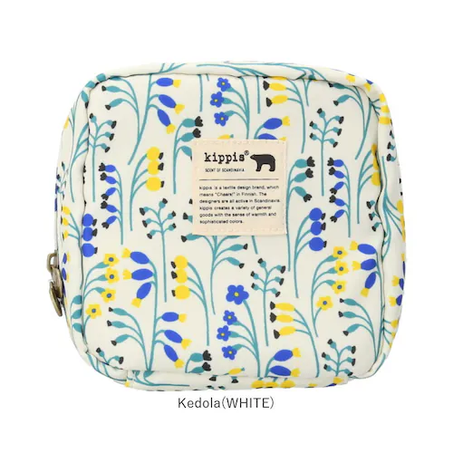 Kedola(WHITE) スクエアポーチ kippis 通販 ポーチ レディース コスメポーチ メイクポーチ おしゃれ かわいい トラベルポーチ 旅行 化粧 化粧ポーチ 小物入れ マルチ ガジェット_17