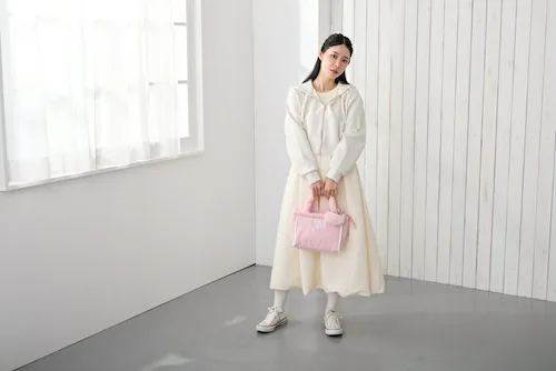 PINK ルートート ショルダーバッグ ROOTOTE 3643 通販 ショルダーバック 斜めがけバッグ ミニトート サブバッグ 肩掛けバッグ ポーチ付き 軽量 軽い 小さめ 横型 大人 かわいい お_1