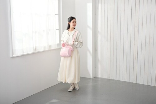PINK ルートート ショルダーバッグ ROOTOTE 3643 通販 ショルダーバック 斜めがけバッグ ミニトート サブバッグ 肩掛けバッグ ポーチ付き 軽量 軽い 小さめ 横型 大人 かわいい お_5