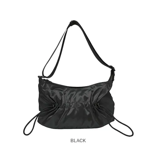 BLACK ルートート ショルダーバッグ ROOTOTE 3635 通販 ショルダーバック 斜めがけバッグ 三日月型ショルダーバッグ 肩掛けバッグ 軽量 軽い おしゃれ 上品 きれいめ シンプル 大人_10