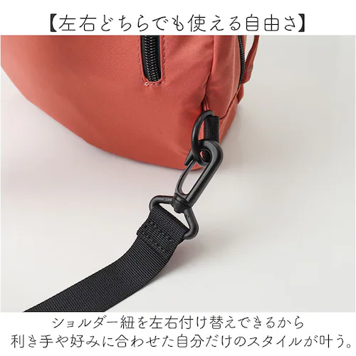 GY.グレー アネロ anello ボディバッグ AGB5123 通販 ボディーバッグ ワンショルダーバッグ ショルダーバッグ 斜めがけバッグ レディース メンズ 大きめ A5 軽量 軽い 旅行 撥水_5
