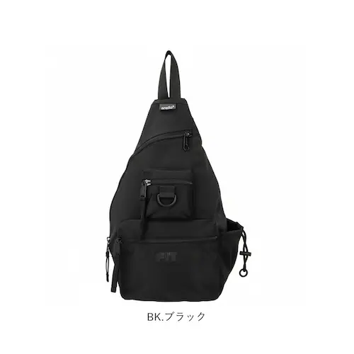 GY.グレー アネロ anello ボディバッグ AGB5123 通販 ボディーバッグ ワンショルダーバッグ ショルダーバッグ 斜めがけバッグ レディース メンズ 大きめ A5 軽量 軽い 旅行 撥水_13