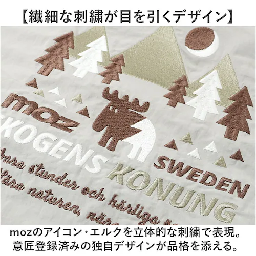 ブルーグレー moz モズ トートバッグ ZUPS-01 通販 トートバック 肩掛けバッグ エコバッグ 大きめ 大容量 手提げバッグ ロープハンドルトート サブバッグ 軽量 軽い 撥水 ナイロン マザ_2