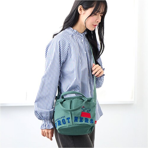 SNOOPY �X�k�[�s�[ ROOTOTE ���[�g�[�g 8503 �ʔ� �V�����_�[�o�b�O �g�[�g�o�b�O 2way �΂߂����o�b�O ������ �ʋ� �ʊw ���s babyroo �x�r�[���[ �R�b�g�� �h�J ��_1