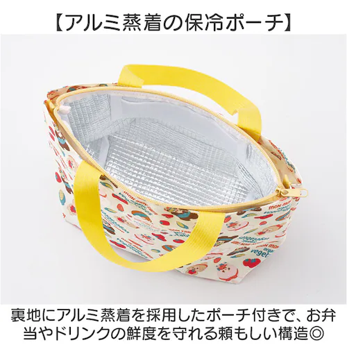 トイストーリー5 SKATER スケーター ランチバッグ APCTW11 通販 ランチバック お弁当袋 ランチトート 保冷バッグ 保冷バック 保冷トート トートバッグ トートバック ポーチ付き キャラ_2