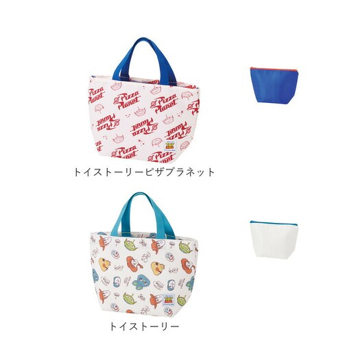 トイストーリー5 SKATER スケーター ランチバッグ APCTW11 通販 ランチバック お弁当袋 ランチトート 保冷バッグ 保冷バック 保冷トート トートバッグ トートバック ポーチ付き キャラ_12