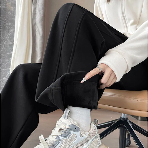 グレー×ロング Sサイズ スウェットパンツ レディース 通販 スウェット ボトムス おしゃれ オシャレ パンツ ゆったり ストレートパンツ ワイドパンツ 部屋着 ルームウェア ハイウエスト きれいめ _13