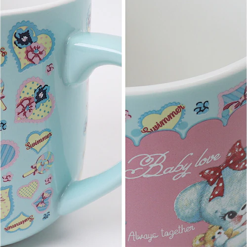 キャミー/えんぴつアート マグカップ キャラクター 可愛い 通販 マグ カップ コップ かわいい 食器 おしゃれ サンアート 大人可愛い 女性 子供 キッズ 女の子 男の子 グッズ レトロ オシャレ _10