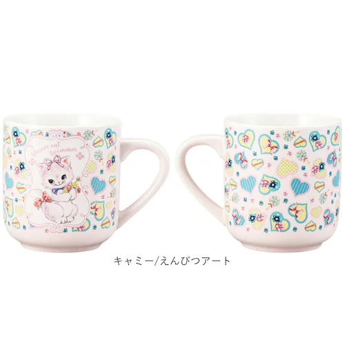 キャミー/えんぴつアート マグカップ キャラクター 可愛い 通販 マグ カップ コップ かわいい 食器 おしゃれ サンアート 大人可愛い 女性 子供 キッズ 女の子 男の子 グッズ レトロ オシャレ _14