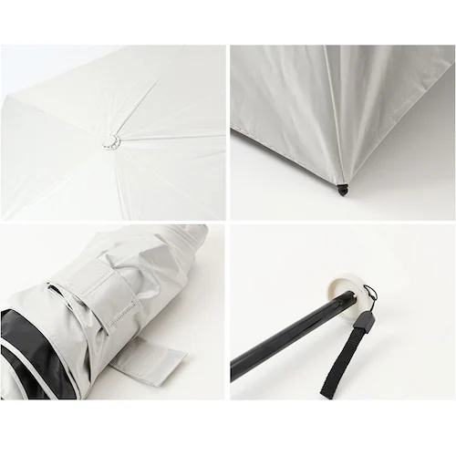 ブラック Amane UV Air+ アマネ エアー 折りたたみ傘 60cm 通販 晴雨兼用傘 折り畳み傘 晴雨兼用折りたたみ傘 日傘 雨傘 軽い 超軽量 かさ スリム コンパクト 60センチ レディ_6
