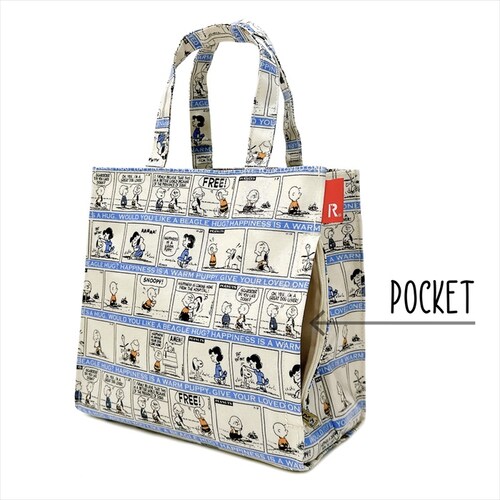 Snoopy スヌーピー ROOTOTE ルートート 8517 通販 ラミネート トートバッグ トートバック ミニトートバッグ ランチトート ランチバッグ 撥水 雨の日 通勤 通学 女性 大人 女の子_7