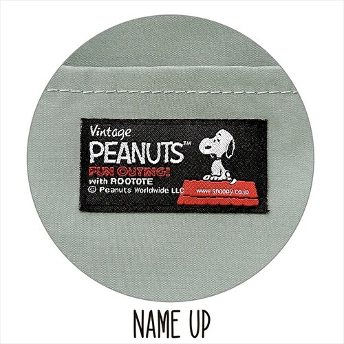 Snoopy スヌーピー ROOTOTE ルートート 8517 通販 ラミネート トートバッグ トートバック ミニトートバッグ ランチトート ランチバッグ 撥水 雨の日 通勤 通学 女性 大人 女の子_9