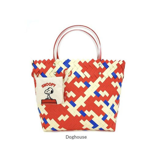 JOECOOL スヌーピー ROOTOTE ルートート 8510 通販 カゴバッグ かごバッグ トートバッグ バスケット ランチバッグ ランチトート 軽量 軽い 小さめ 手編み 自立 DELI デリ _11