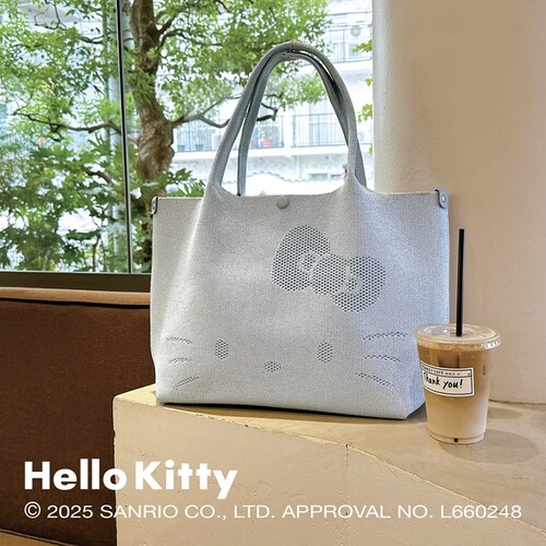 milktea ROOTOTE サンリオ ルートート 8473 通販 トートバッグ トートバック 肩掛けバッグ ニットバッグ 小さめ 洗える 洗濯機 自立 通勤 通学 キラキラ ラメ DELI デリ _10