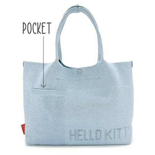 milktea ROOTOTE サンリオ ルートート 8473 通販 トートバッグ トートバック 肩掛けバッグ ニットバッグ 小さめ 洗える 洗濯機 自立 通勤 通学 キラキラ ラメ DELI デリ _13