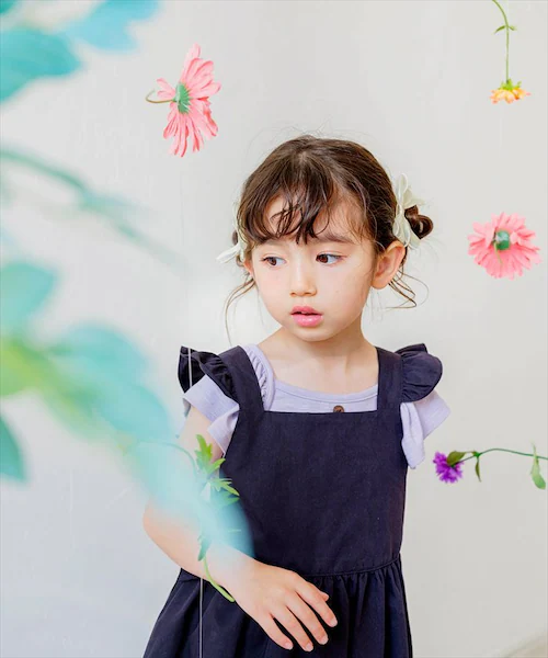 アイボリー ヘアクリップ リボン 子供 フォーマル 2個セット 通販 Rora ローラ ペルル ヘアークリップ 髪どめ 髪留め ヘアアクセサリー 髪飾り サテン オーガンジー 女の子 大人っぽい 卒園_5
