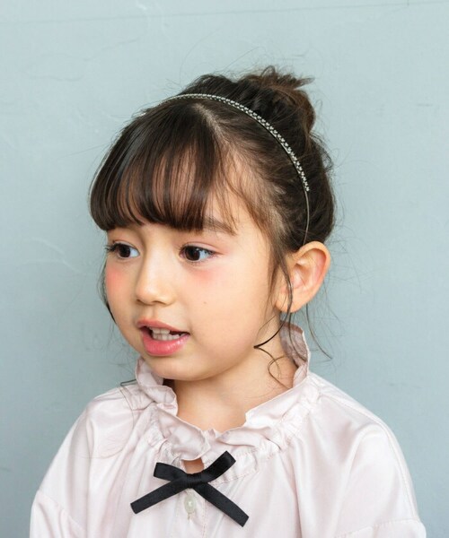 シルバー Rora カチューシャ 通販 ヘアアクセサリー 髪飾り ヘッドドレス 子供 女の子 可愛い おしゃれ シルバー キラキラ 王冠 ラインストーン 発表会 入園式 卒園式 入学式 子ども用アクセ_5
