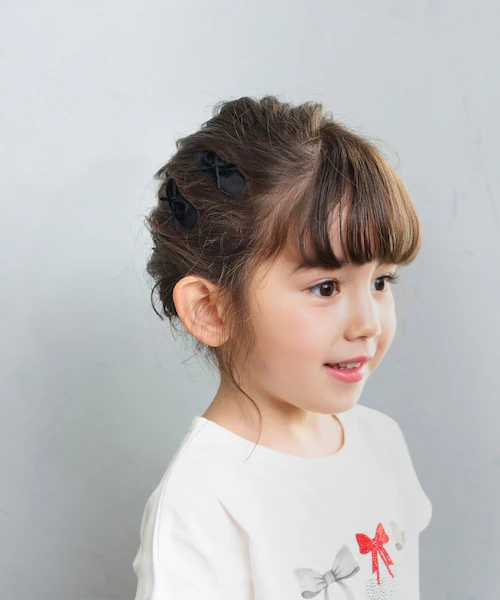 ブラック Rora パッチン留め 2個セット 通販 ローラ レーヌ スウェード パッチンピン パッチンどめ ヘアピン 髪留め 髪飾り リボン 子供 可愛い おしゃれ 女の子 卒園式 入園式 入学式 卒_7