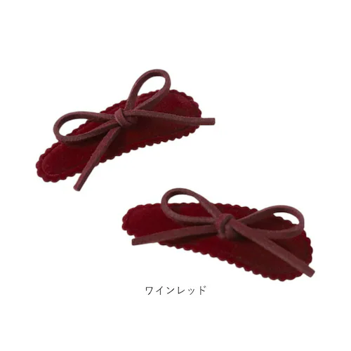 ブラック Rora パッチン留め 2個セット 通販 ローラ レーヌ スウェード パッチンピン パッチンどめ ヘアピン 髪留め 髪飾り リボン 子供 可愛い おしゃれ 女の子 卒園式 入園式 入学式 卒_13