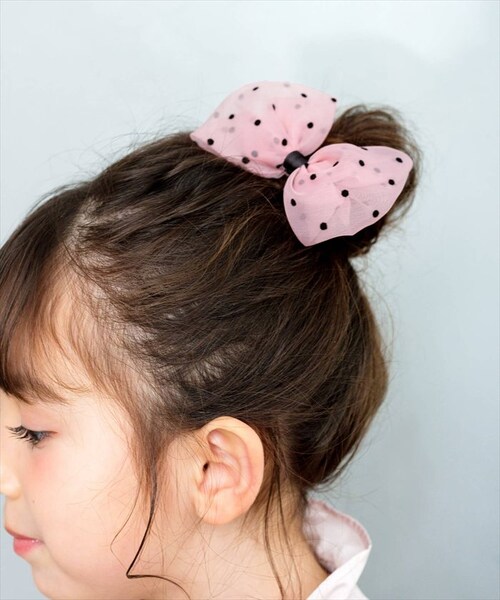 ピンク Rora ヘアクリップ キッズ 通販 ヘア クリップ 髪飾り 髪留め 女の子 リボン ドット 水玉 子供 子ども こども おしゃれ かわいい 可愛い 卒園式 入学式 ピアノ発表会 七五三 結婚_9