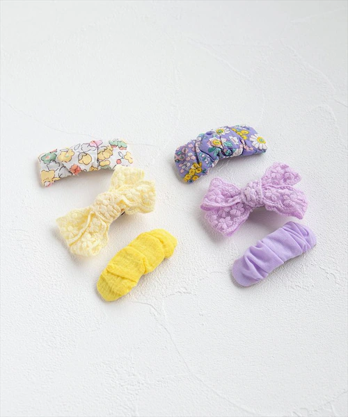 パープル パッチンどめ 子供 3個セット 通販 Rora ローラ ブルームレース パッチン留め ヘアクリップ ヘアピン こども ヘアアクセサリー ヘアアクセ 女の子 髪飾り キッズ スリーピン 髪留め_8