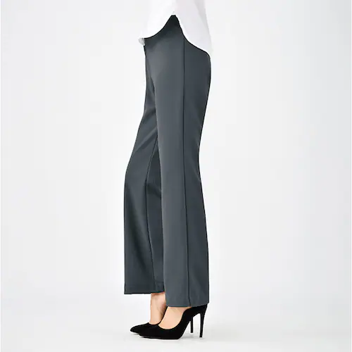 グレー Lサイズ 裏起毛 パンツ レディース 通販 日本製 婦人服 ミセス シニア 大きいサイズ らくらく 裏起毛パンツ 長ズボン ウエストゴム ゴム替え ロングパンツ ズボン あったか あたたかい _13