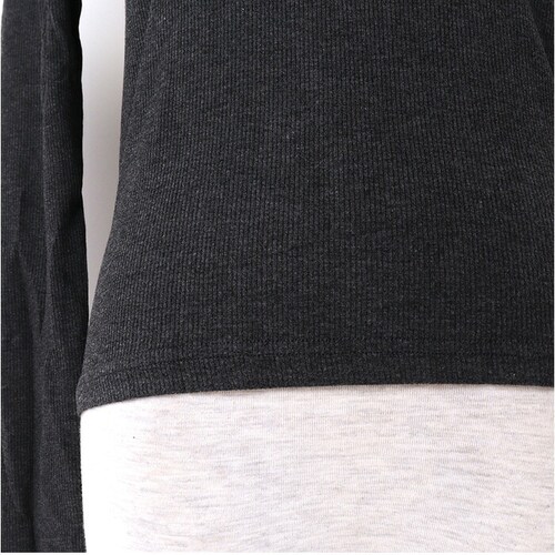 ライトカーキ Lサイズ Tシャツ 長袖 レディース 通販 tシャツ 長袖tシャツ カットソー ロンT トップス きれいめ クルーネック 袖長め ロングスリーブ 無地 シンプル 薄手 インナー 重ね着 _16