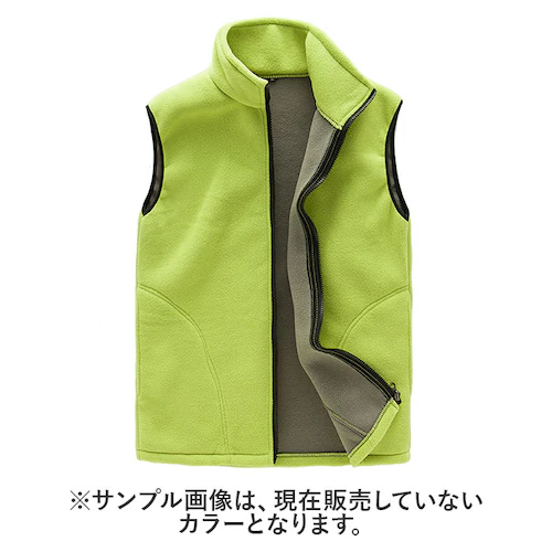 ウィメンズ×レッド M フリースベスト メンズ レディース 通販 フリース ベスト 防寒ベスト アウター 羽織りもの トップス 重ね着 レイヤード 前開きベスト おしゃれ オシャレ ノースリーブ チョ_7