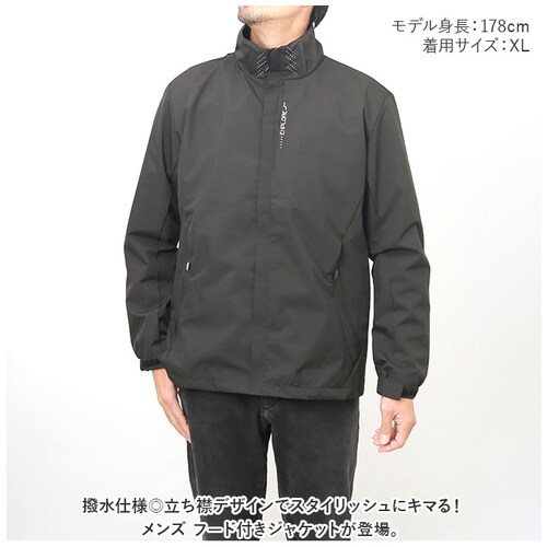 レッド XLサイズ ジャケット フード付き 長袖 通販 ウインドブレーカー コート マウンテンパーカー 作業服 登山ウェア 薄手 レディース メンズ はっ水 撥水 無地 防寒 保温 通気性 春 春物 _1