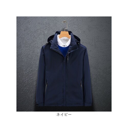 レッド XLサイズ ジャケット フード付き 長袖 通販 ウインドブレーカー コート マウンテンパーカー 作業服 登山ウェア 薄手 レディース メンズ はっ水 撥水 無地 防寒 保温 通気性 春 春物 _17