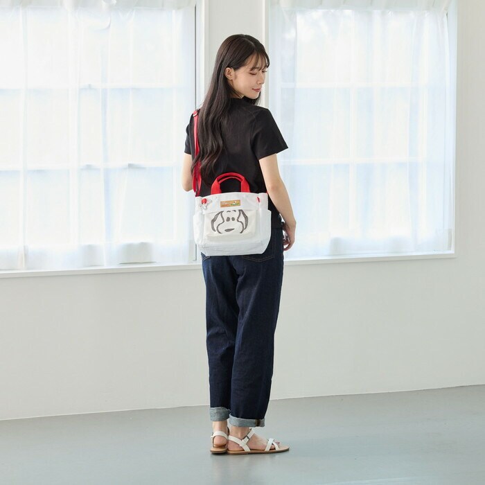 WHITE ルートート スヌーピー ROOTOTE 8508 通販 トートバッグ